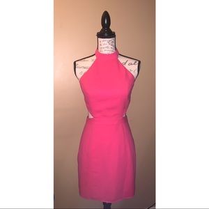 Bright Pink Mini Dress